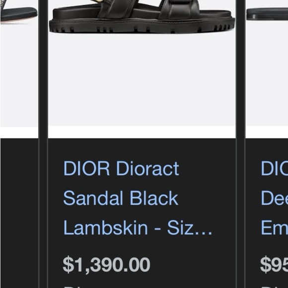 Dior Sandal size 6 AUTHENTIC - Picture 6 of 6